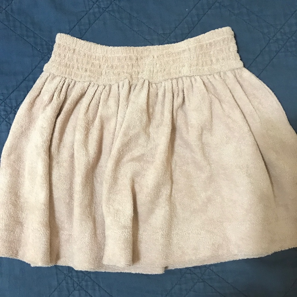 NWT Kate Quinn Organics terry cotton skirt 3t
